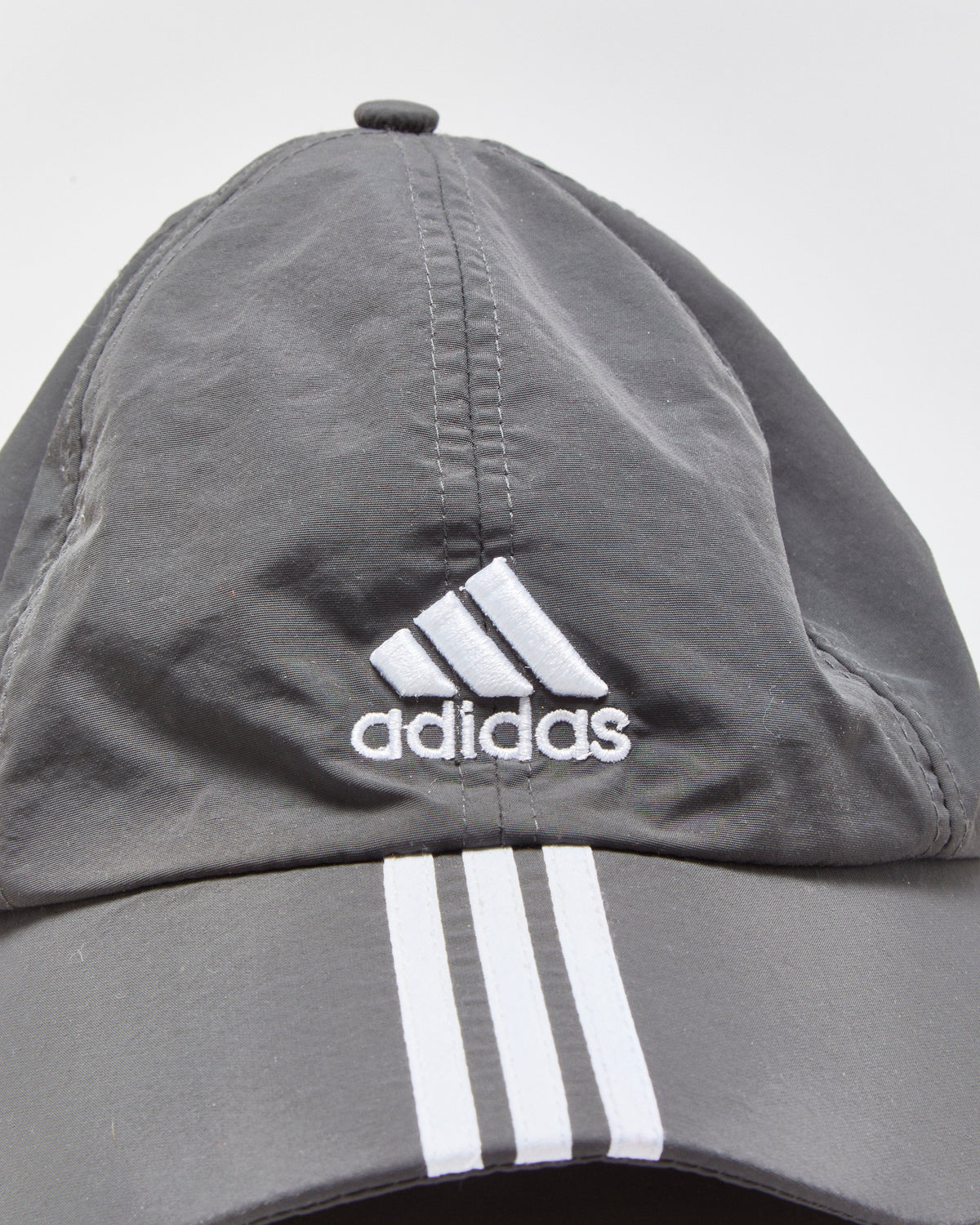 Vintage 1990s Adidas 3-Stripe Soft Shell Baseball Cap - OS