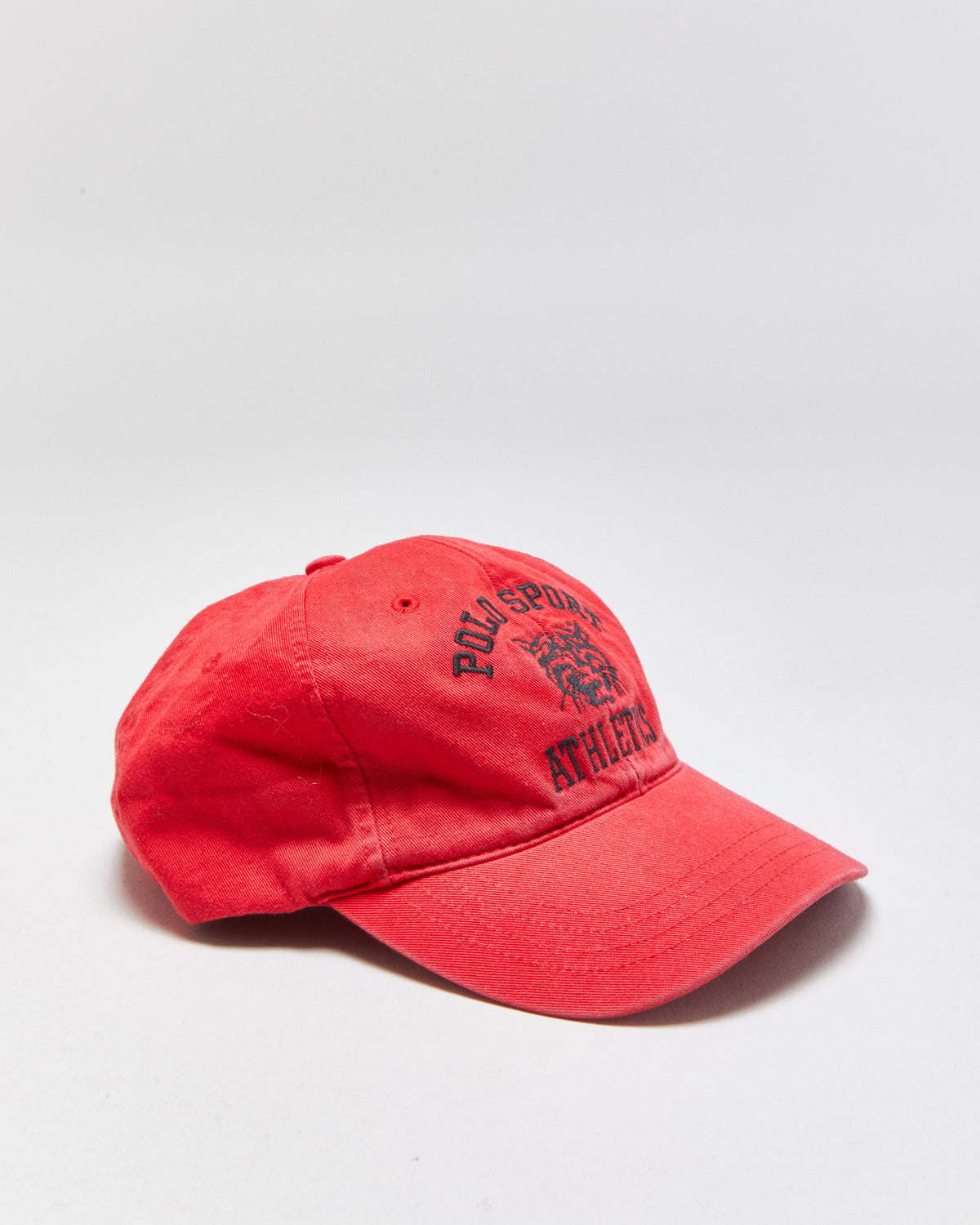 Vintage Y2K 00s Ralph Lauren Polo Sport Tiger Athletics Canvas Baseball Cap - OS