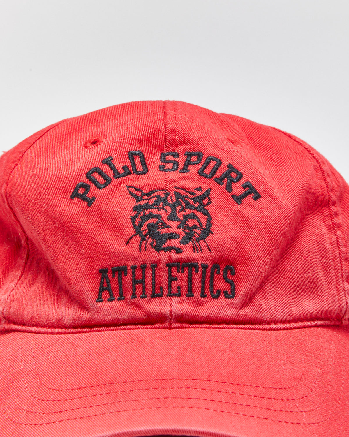 Vintage Y2K 00s Ralph Lauren Polo Sport Tiger Athletics Canvas Baseball Cap - OS