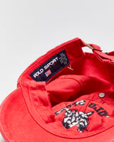 Vintage Y2K 00s Ralph Lauren Polo Sport Tiger Athletics Canvas Baseball Cap - OS