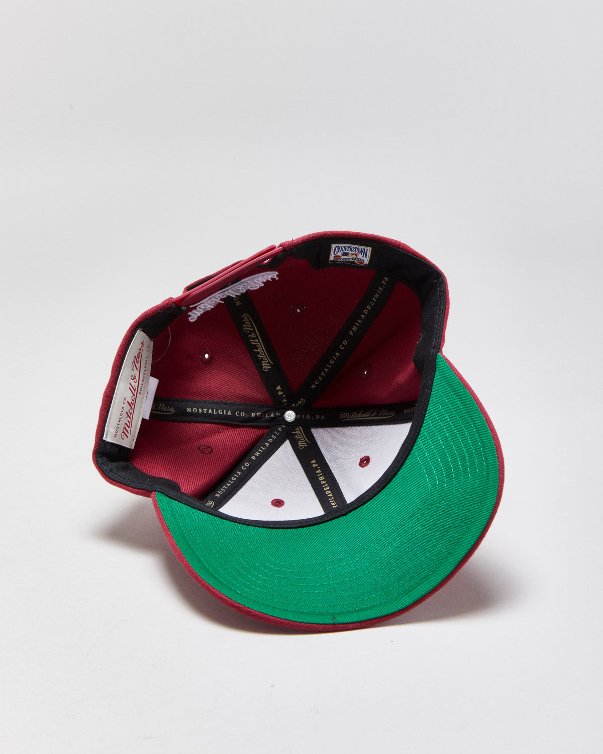 DS Mitchell &amp; Ness Cooperstown Collection Philadelphia Phillies MLB Baseball Cap - OS