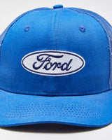 Vintage Y2K 00s Ford Embroidered Classic Trucker Hat - OS