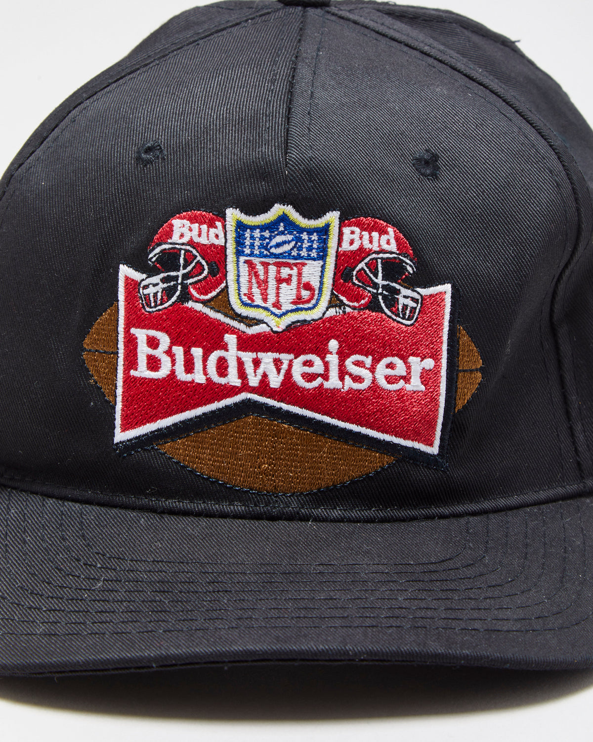Vintage 1990s Starter NFL Budweiser Embroidered Snapback Cap - OS