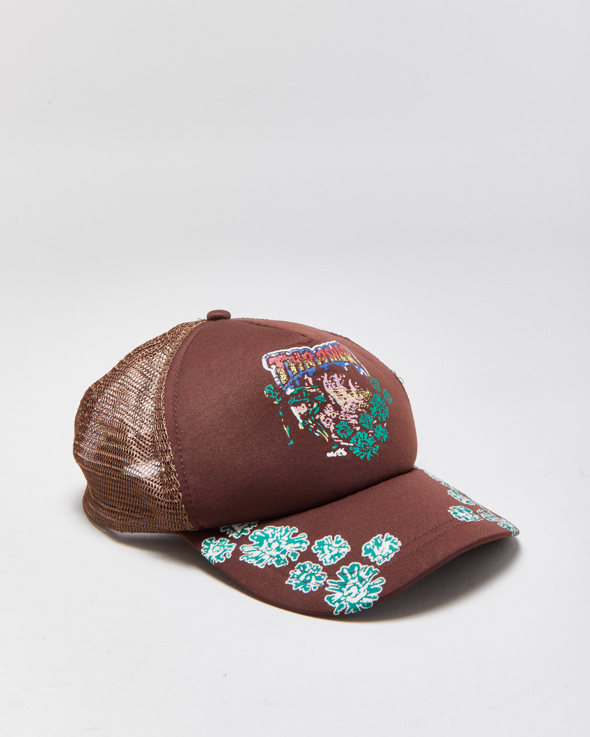 Vintage Y2K 00s Thrasher Skate Aloha Trucker Hat - OS
