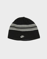 Vintage Y2K 00s Nike Reversible Rib Knit Fleece Skullcap Beanie - OS