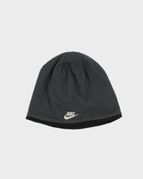 Vintage Y2K 00s Nike Reversible Rib Knit Fleece Skullcap Beanie - OS