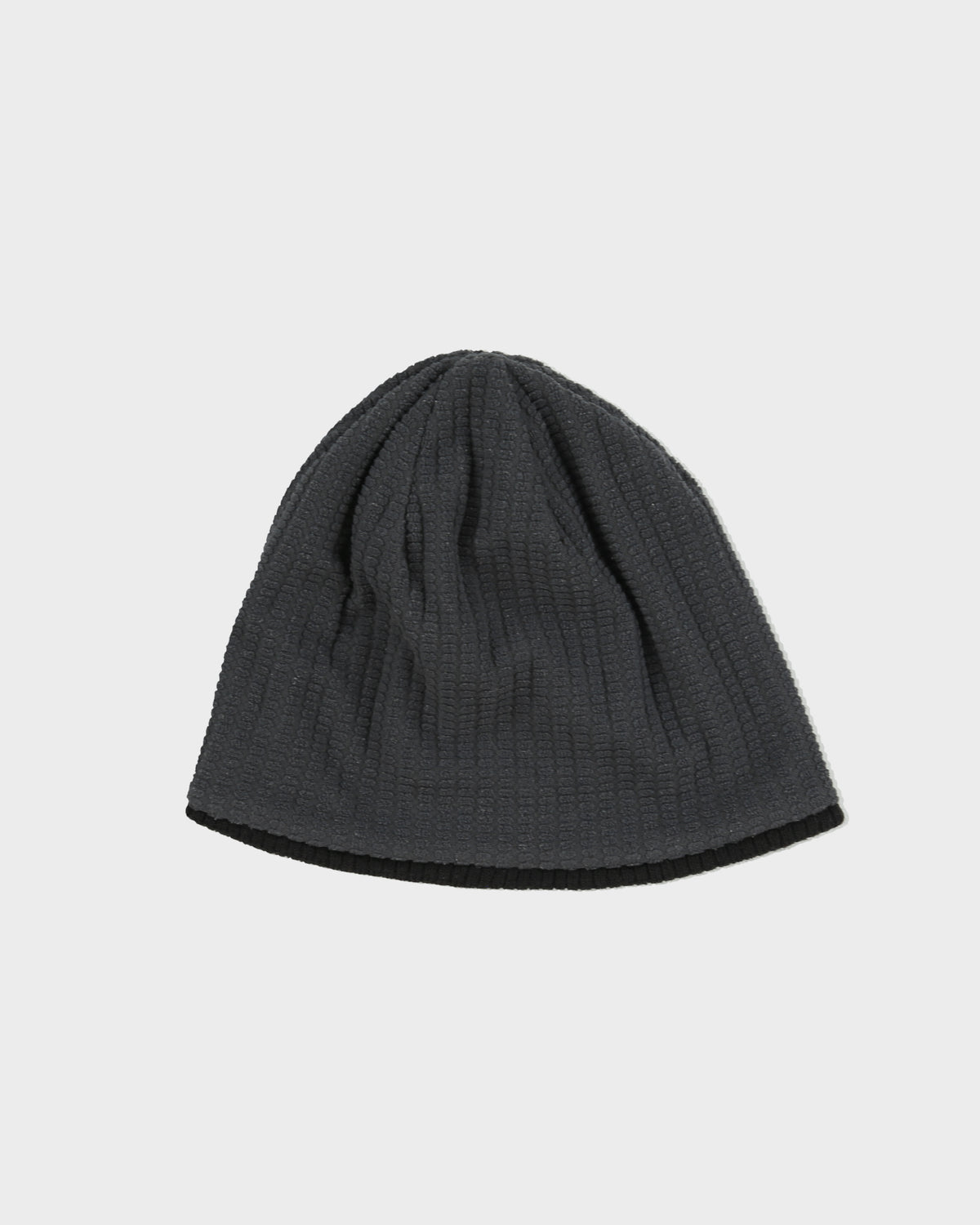 Vintage Y2K 00s Nike Reversible Rib Knit Fleece Skullcap Beanie - OS