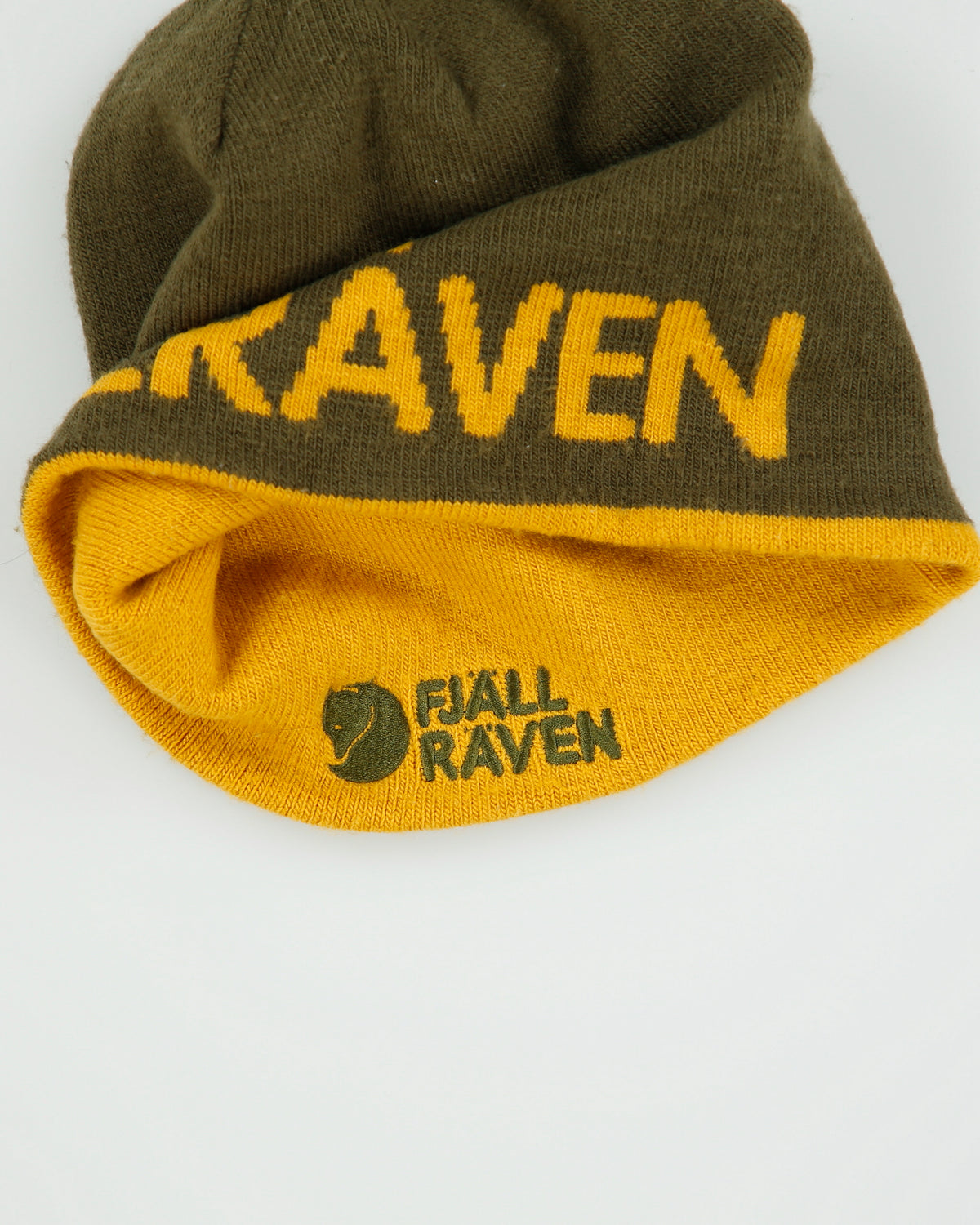Fjall Raven Reversible Logo Embroidered Knit Skullcap 'Are Beanie' - OS