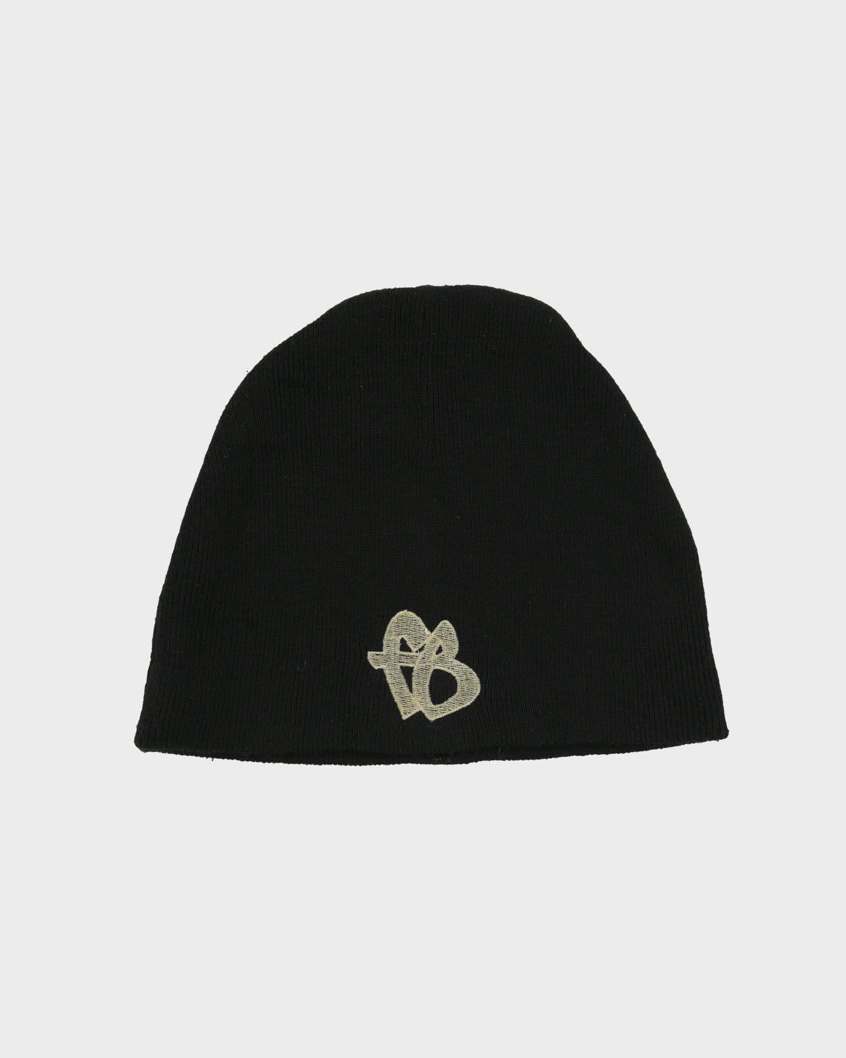 Vintage 1990s Fubu Embroidered Rib Knit Skullcap Beanie - M/L