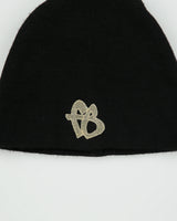 Vintage 1990s Fubu Embroidered Rib Knit Skullcap Beanie - M/L