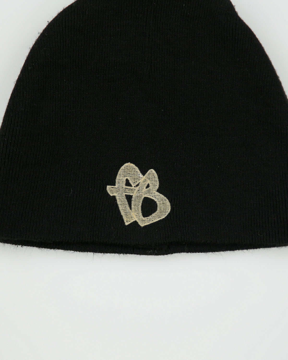 Vintage 1990s Fubu Embroidered Rib Knit Skullcap Beanie - M/L