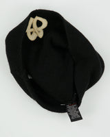 Vintage 1990s Fubu Embroidered Rib Knit Skullcap Beanie - M/L
