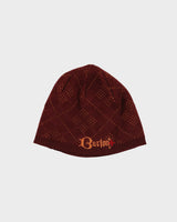 Vintage Y2K 00s Burton Diamond Knit Rib Skullcap Beanie - OS