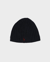 Vintage Polo Ralph Lauren Wool Rib Knit Icon Logo Skullcap Beanie - OS