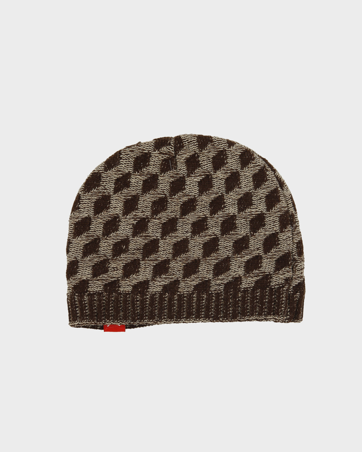 Vintage Y2K 00s Puma Sherpa Lined Rib Knit Skullcap Beanie - OS