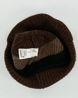 Vintage Patagonia Speckled Wool Knit Fleece Lined Soft Peak Rib Beanie - OS