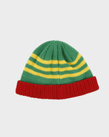 Vintage Adidas Wool Knit Logo Rib Cuff Beanie - OS