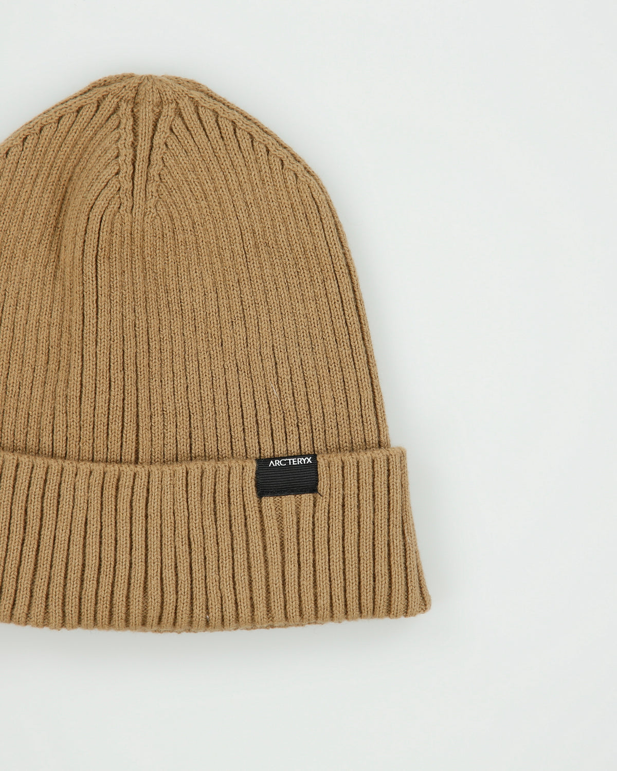 Arc'teryx Tan Shaka Toque Rib Knit Fishermans Beanie - OS
