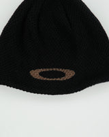 Vintage Y2K 00s Oakley Fleece Lined O Logo Waffle Knit Skullcap Beanie - OS