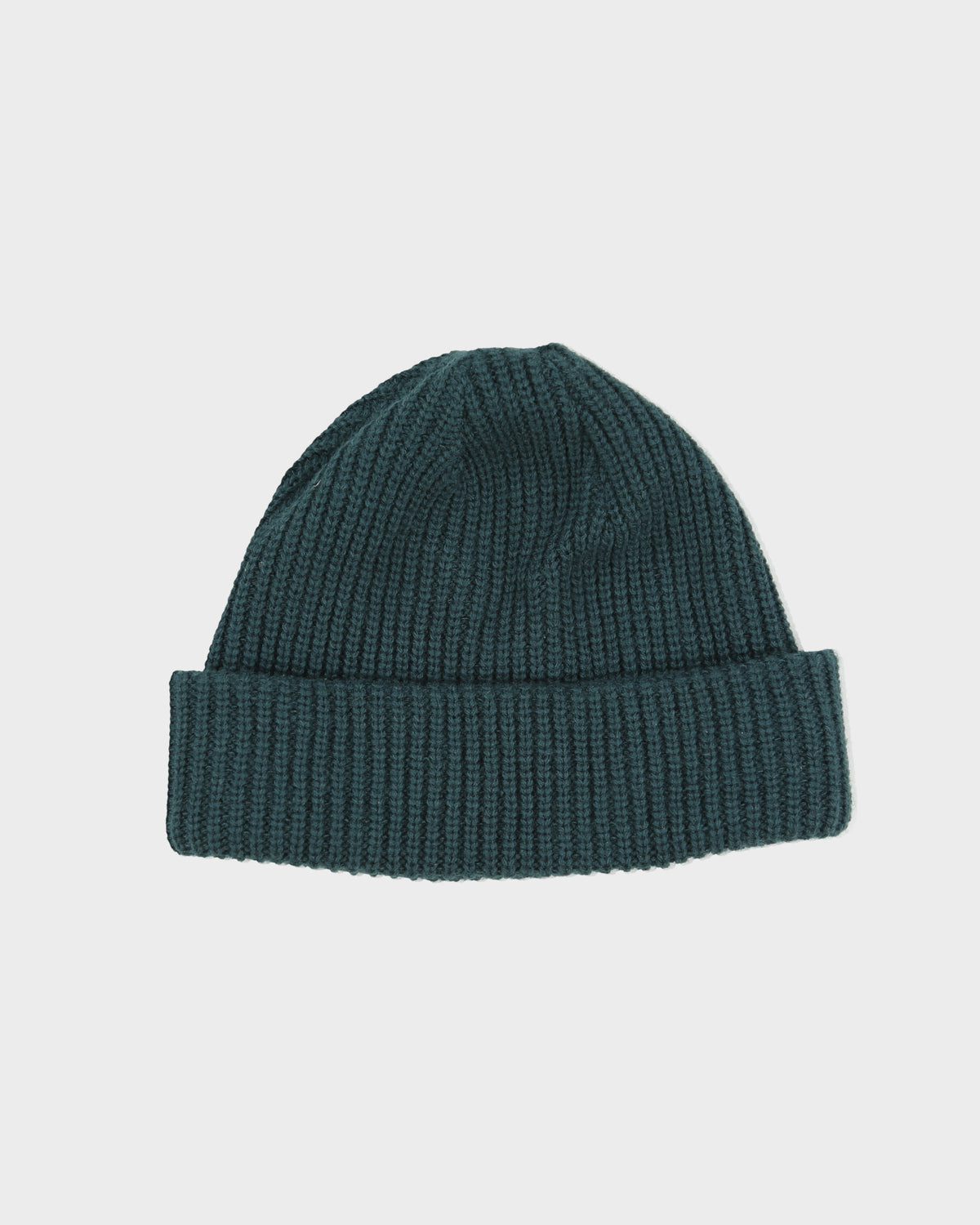 The North Face Ponderosa Green Salty Dog Tartan Rib Fishermans Beanie - OS