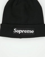 DS FW18 Supreme x New Era Box Logo Rib Knit Beanie - OS