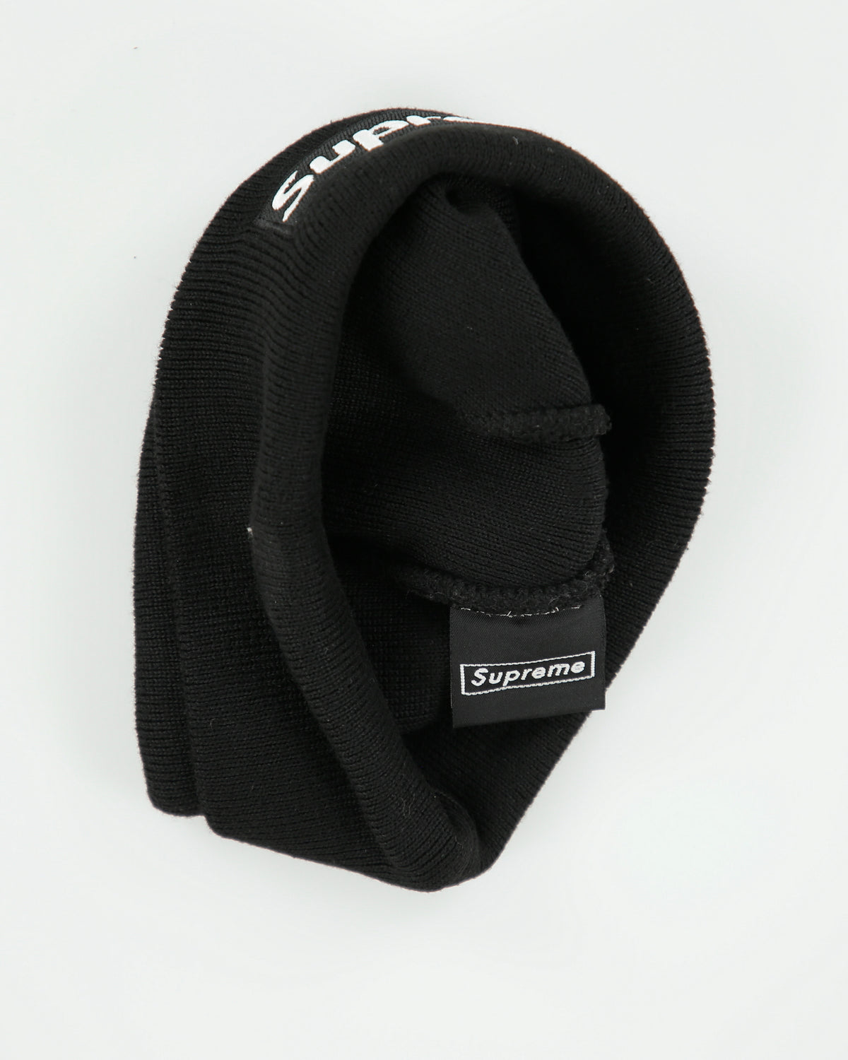 DS FW18 Supreme x New Era Box Logo Rib Knit Beanie - OS