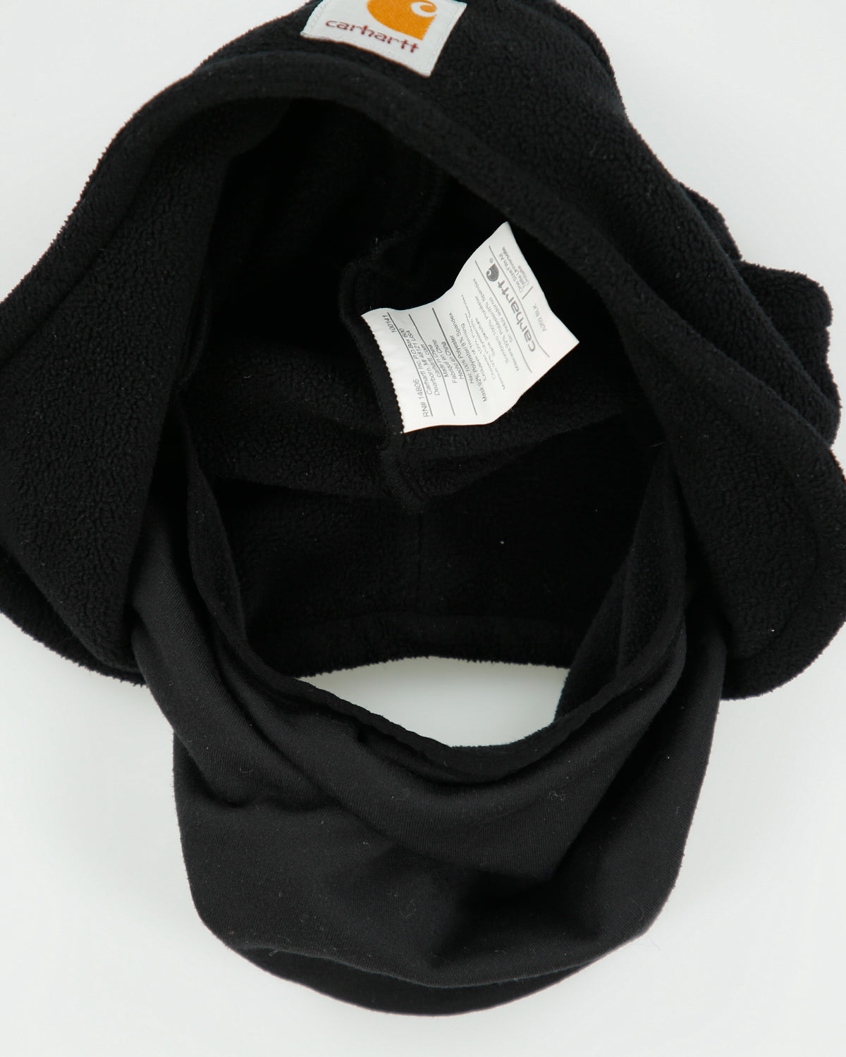 Vintage Carhartt Fleece 2-In-1 Fold-Up Face Mask Cold Weather Hat - OS