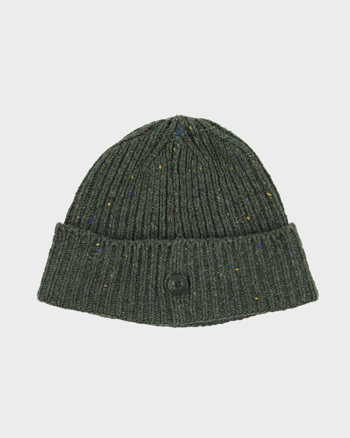 Vintage Carhartt WIP Anglistic Wool Knit Rib Fishermans Beanie - OS