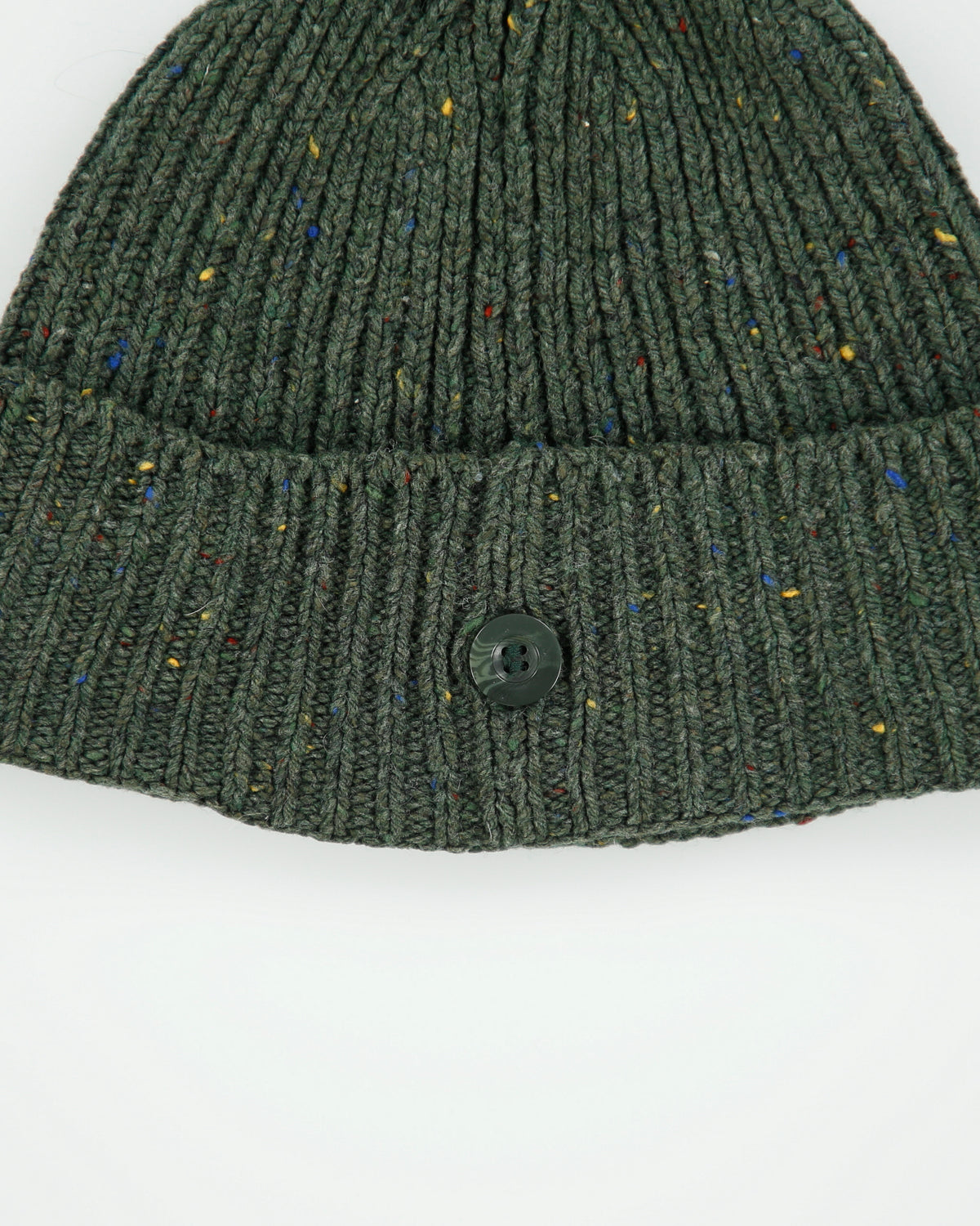 Vintage Carhartt WIP Anglistic Wool Knit Rib Fishermans Beanie - OS