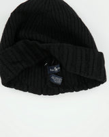 Vintage Y2K 00s Polo Ralph Lauren Lambswool Knit Icon Rib Cuff Beanie - OS