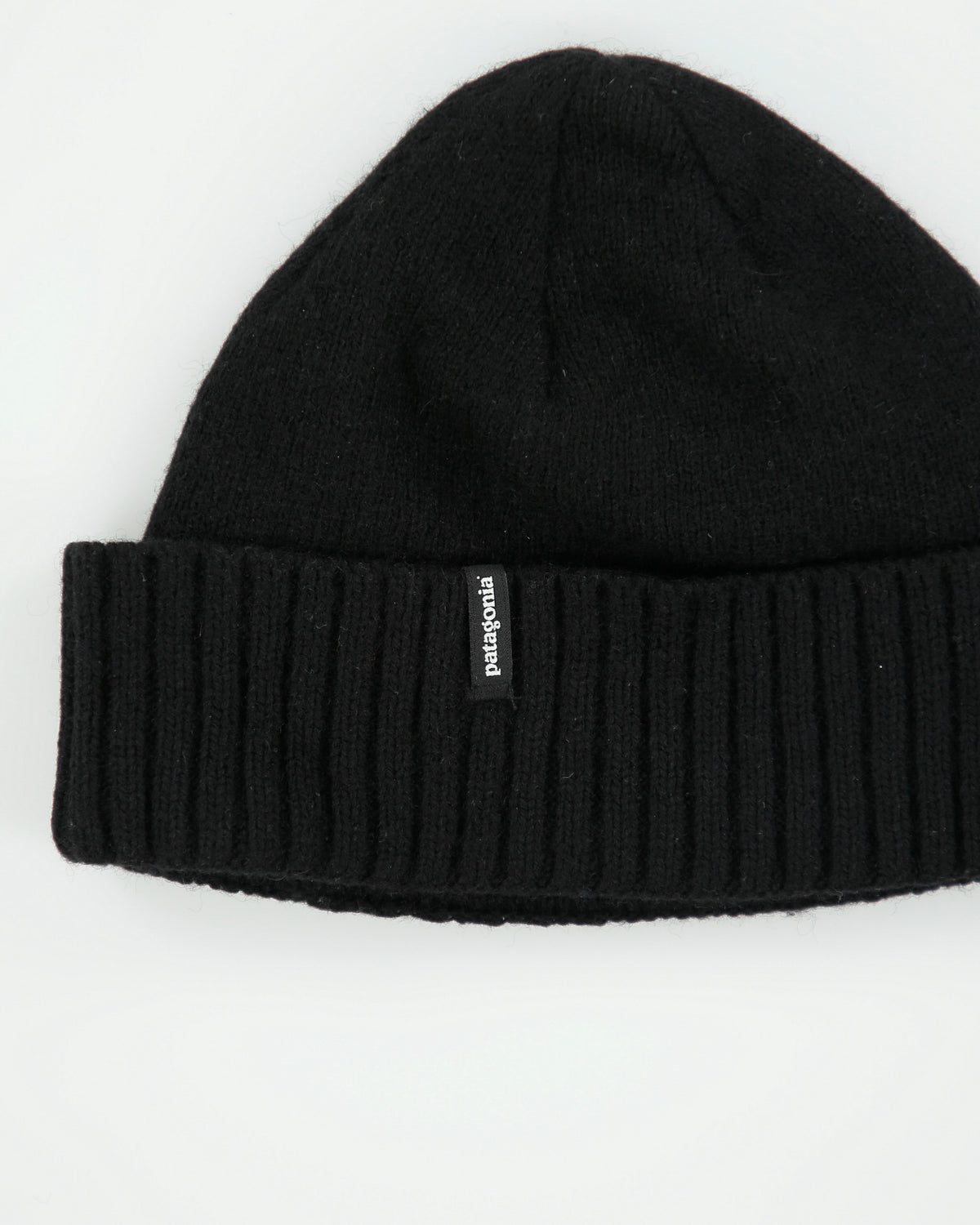 Patagonia Brodeo Recycled Wool Knit Rib Fishermans Beanie - OS