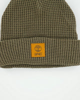 DS Timberland x American Eagle Khaki Waffle Knit Beanie - OS