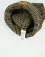 DS Timberland x American Eagle Khaki Waffle Knit Beanie - OS