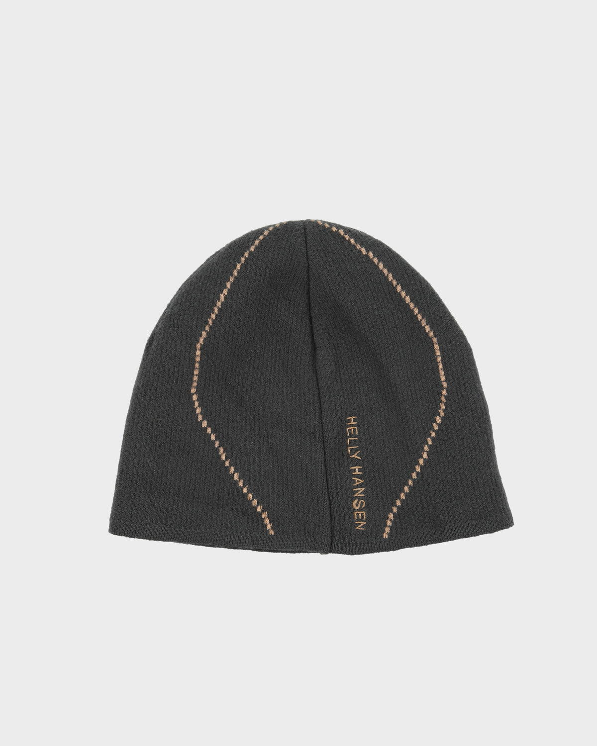 Vintage Y2K 00s Helly Hansen Embroidered Wool Knit Skullcap Beanie - OS