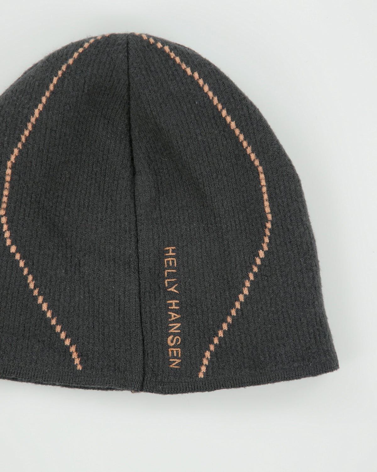 Vintage Y2K 00s Helly Hansen Embroidered Wool Knit Skullcap Beanie - OS