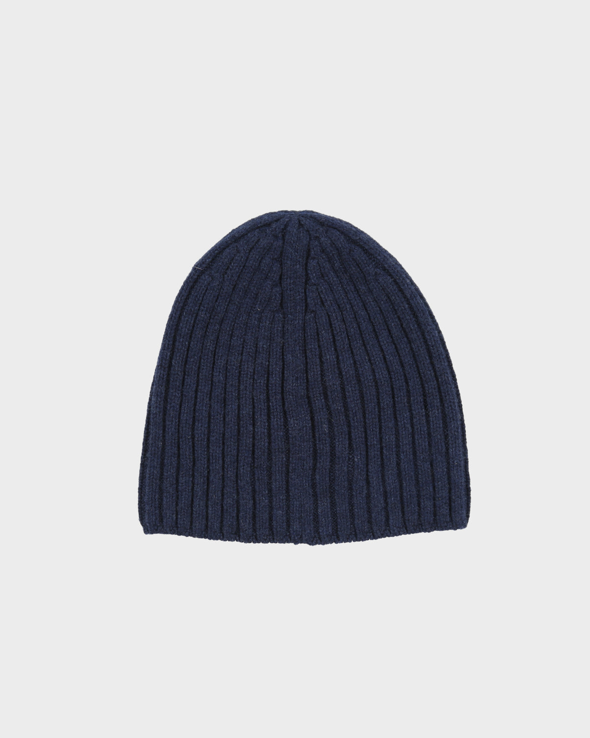 DSWT Acne Studios Face Logo Wool Yak Knit Rib Skullcap Beanie - OS