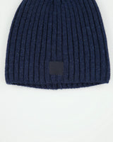 DSWT Acne Studios Face Logo Wool Yak Knit Rib Skullcap Beanie - OS