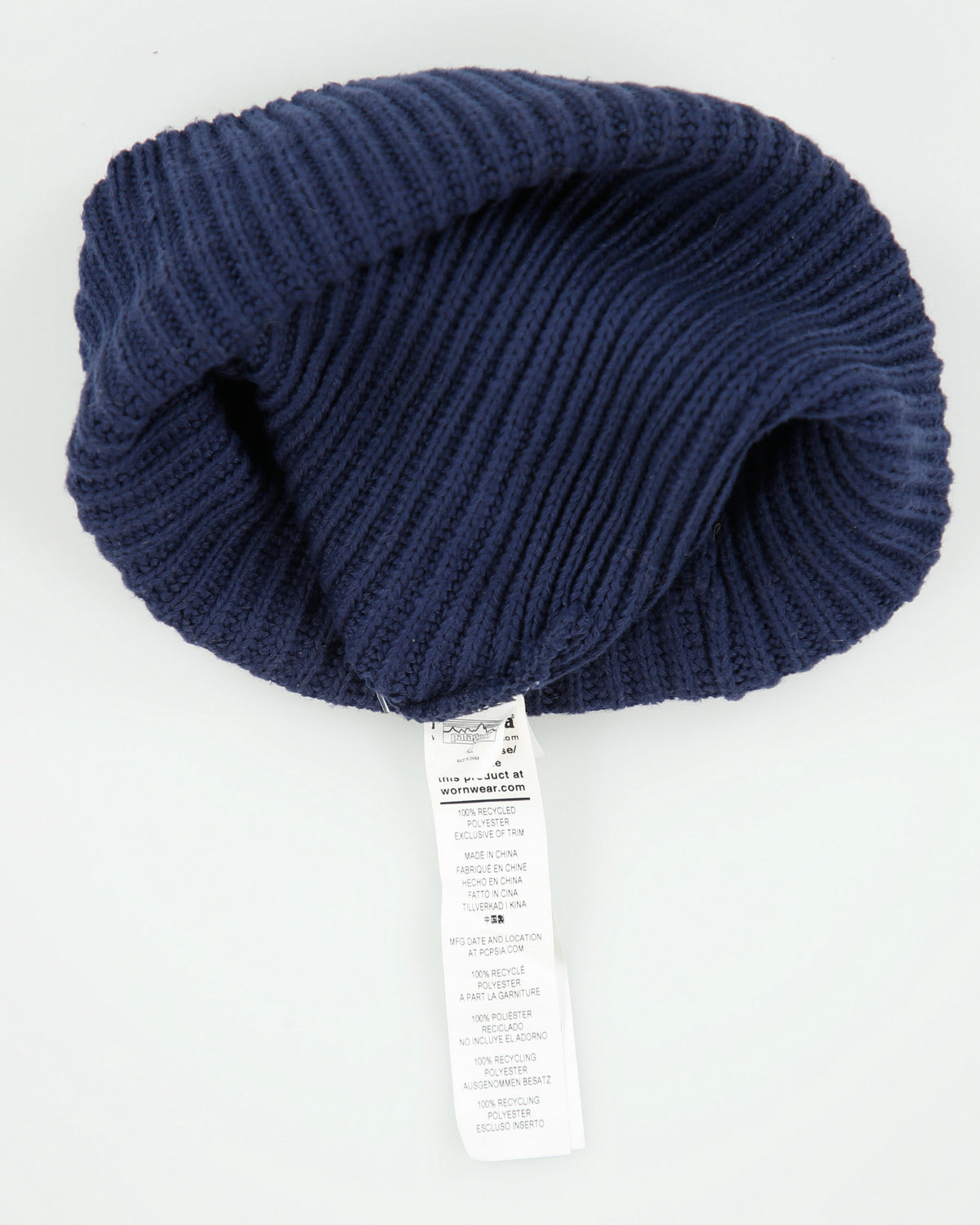 Patagonia Fishermans Recycled Rolled Rib Knit Beanie - OS
