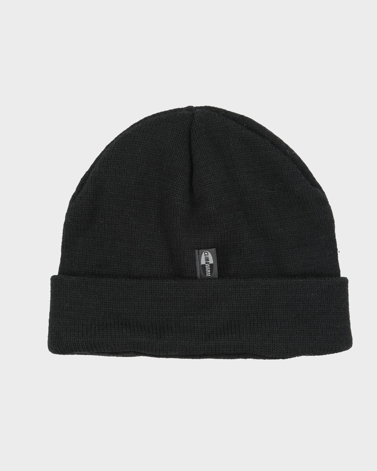 Vintage '05 Y2K Adidas Climawarm Fleece Lined Wool Knit Rib Beanie - OS