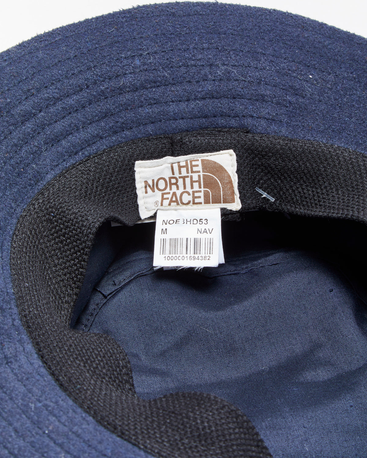 Vintage The North Face Wool Blend Embroidered Explorer Bucket Hat - M