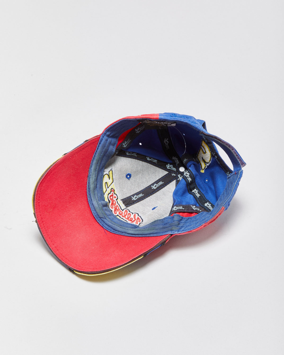 Vintage Y2K 00s Chase Authentics Kyle Busch 5Hendricks Motorsports Kellogg's Nascar Velcro Baseball Cap - OS