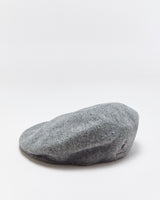 Vintage Kangol 504 Marl Grey Wool Flat Cap - S