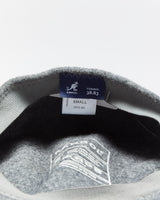 Vintage Kangol 504 Marl Grey Wool Flat Cap - S