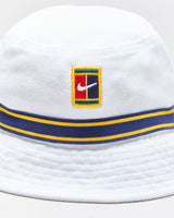 Vintage Nike Challenge Court Andre Agassi Canvas Bucket Hat - S/M