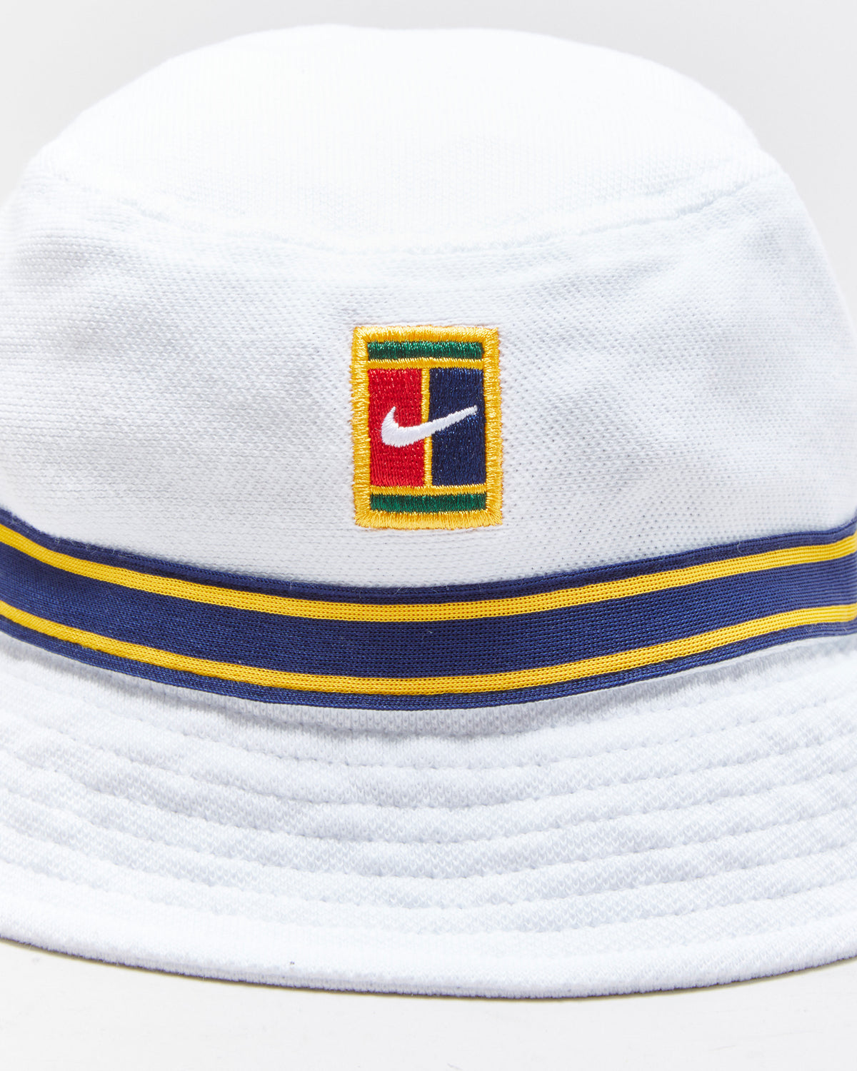 Vintage Nike Challenge Court Andre Agassi Canvas Bucket Hat - S/M