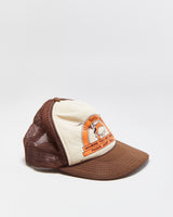 Vintage 1980s El Torito Pub Tijuana Mexico Rope Peak Flat Brim Trucker Hat - OS