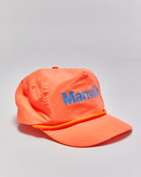 Vintage 1990s Manville Alberta Rope Peak Curve Brim Trucker Hat - OS