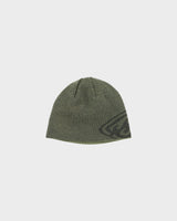 Vintage Y2K 00s Billabong Khaki Reversible Knit Skullcap Beanie - OS