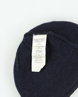 Patagonia Navy Brodeo Wool Ribbed Knit Fishermans Beanie - OS