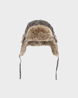 Vintage Y2K 00s Wind River Plaid Faux Fur Trapper Hat - OS